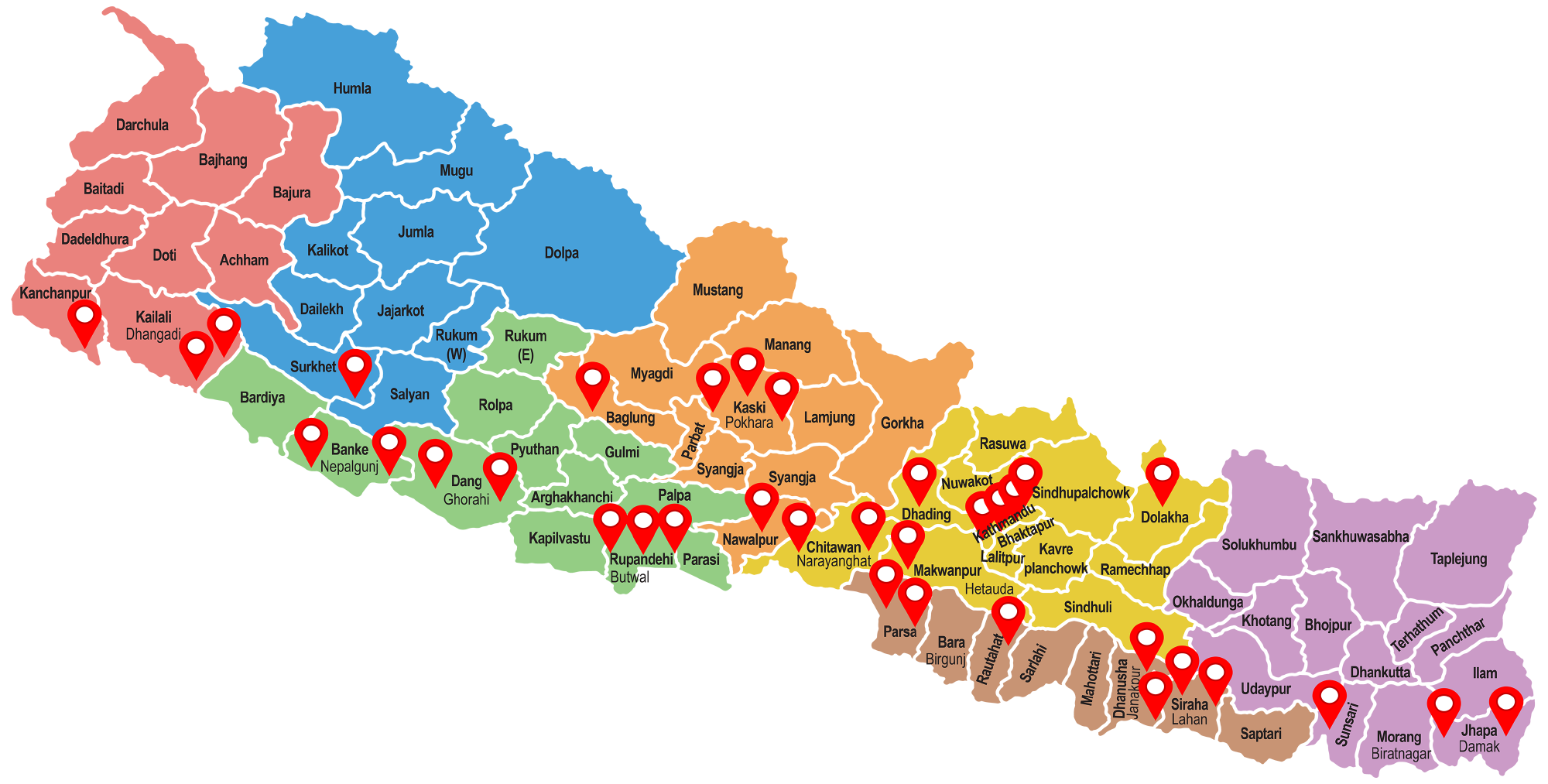 Distribution Map