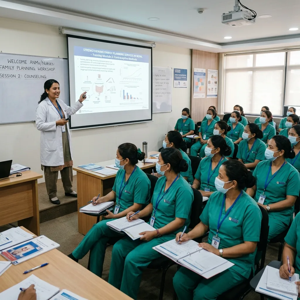 National Level Training Program on Sayana Press and Depo Delivery Launched